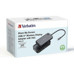 Verbatim Share My Screen 1080p USB-C Docking Station �� HDMI PD ����� - (32146)