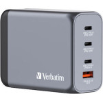 Verbatim GNC-200 GaN Charger 4 Port 200W USB A/C (EU/UK/US) - (32204)