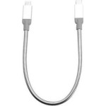 Verbatim USB 3.1 TYPE-C TO TYPE-C STAINLESS STEEL CABLE 30CM SILVER - (48867)