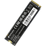 Verbatim Vi3000 PCle SSD 256GB M.2 NVMe PCI Express 3.0 - (49373)