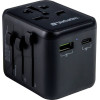 Verbatim Universal Travel Adapter UTA-02 PD20W / QC / 1xUSB / 1xType-C - (49544)