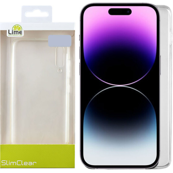 Lime Successories Lime ���� Iphone 14 Pro 6.1'' Slimclear Tpu Camera Guard �������