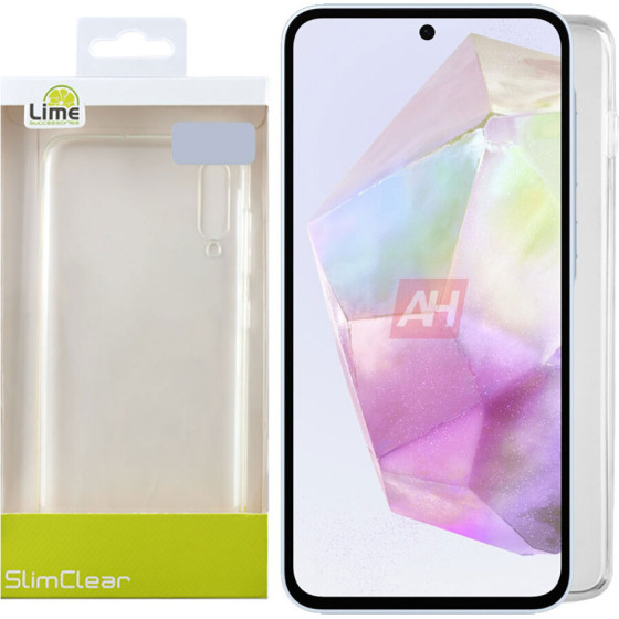 Lime Successories Lime ���� Samsung A35 5G A356 6.6'' Slimclear Tpu Camera Guard �������