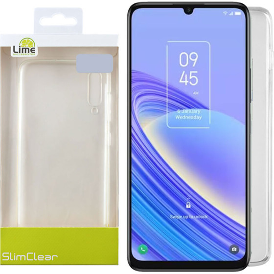 Lime Successories Lime ���� Tcl 40 Se 6.75'' Slimclear Tpu Camera Guard �������