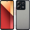 Lime Successories Lime ���� Xiaomi Redmi Note 13 Pro 5G 6.67'' Hardshell Fusion Full Camera Protection Black With Red KEYS