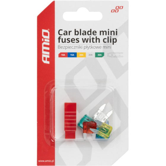 AMiO ��������� Mini �� �������� ��������� ������� (10A/15A/20A/25A/30A ) ���� - 5 ���. - (03378)