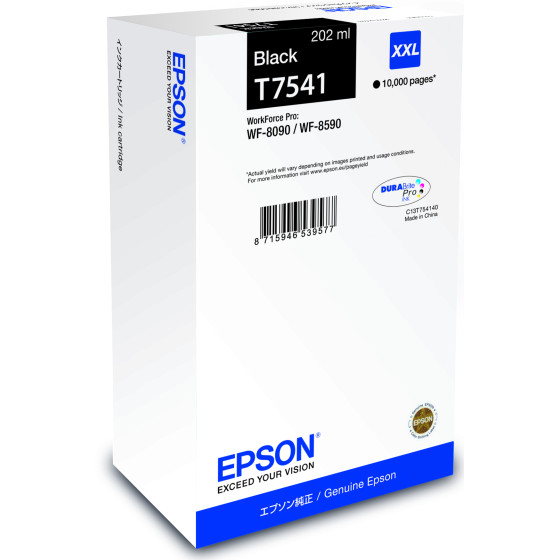 Epson Cartridge Black Xxl - (C13T75414N)
