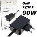 LC-Power Gan USB-C Notebook Adapter 5-20V 3-4.5A 90W - (LC-NB-GAN-90-C)