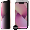 Idol 1991 Tempered Glass Iphone 13 Mini 5.4'' 9H 0.25mm Privacy Antispy Semi Curved Full Glue BLACK