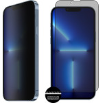 Idol 1991 Tempered Glass Iphone 13 Pro Max 6.7'' 9H 0.25mm Privacy Antispy Semi Curved Full Glue BLACK