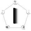 Idol 1991 Tempered Glass Iphone 13 PRO/Iphone 13 6.1'' 9H 0.25mm Privacy Antispy Semi Curved Full Glue BLACK