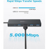 Anker Hub Usb Type-C 4 In 1 - (A8309G11)