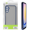 Lime ���� Samsung A15 4G A155/A15 5G A156 6.4'' Hardshell Fusion Full Camera Protection Blue With Yellow KEYS