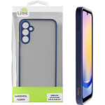 Lime ���� Samsung A15 4G A155/A15 5G A156 6.4'' Hardshell Fusion Full Camera Protection Blue With Yellow KEYS