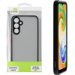 Lime ���� Samsung A35 5G A356 6.6'' Hardshell Fusion Full Camera Protection Black With Red KEYS