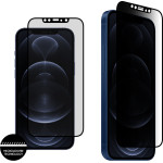 Idol 1991 Tempered Glass Iphone 12 Pro Max 6.7'' 9H 0.25mm Premium Privacy Antispy Semi Curved Full Glue BLACK