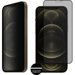 Idol 1991 Tempered Glass Iphone 12 PRO/Iphone 12 6.1'' 9H 0.25mm Privacy Antispy Semi Curved Full Glue BLACK