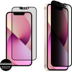 Idol 1991 Tempered Glass Iphone 13 Mini 5.4'' 9H 0.25mm Premium Privacy Antispy Semi Curved Full Glue BLACK