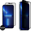 Idol 1991 Tempered Glass Iphone 13 Pro Max 6.7'' 9H 0.25mm Premium Privacy Antispy Semi Curved Full Glue BLACK