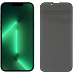 Idol 1991 Tempered Glass Iphone 14 Pro Max 6.7'' 9H 0.25mm Privacy Antispy Semi Curved Full Glue BLACK