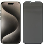 Idol 1991 Tempered Glass Iphone 15 Pro Max 6.7'' 9H 0.25mm Privacy Antispy Semi Curved Full Glue BLACK