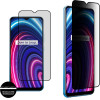 Idol 1991 Tempered Glass Realme C21Y/C25Y 6.5'' 9H 0.25mm Premium Privacy Antispy Semi Curved Full Glue BLACK
