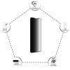 Idol 1991 Tempered Glass Realme C21Y/C25Y 6.5'' 9H 0.25mm Premium Privacy Antispy Semi Curved Full Glue BLACK