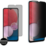 Idol 1991 Tempered Glass Samsung A13 4G A135/A137 6.6'' 9H 0.25mm Premium Privacy Antispy Semi Curved Full Glue BLACK