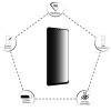 Idol 1991 Tempered Glass Samsung A13 5G A136U 5G 6.5'' 9H 0.25mm Privacy Antispy Semi Curved Full Glue BLACK