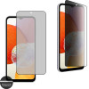 Idol 1991 Tempered Glass Samsung A14 4G A145/A14 5G A146 6.6'' 9H 0.25mm Premium Privacy Antispy Semi Curved Full Glue BLACK
