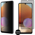 Idol 1991 Tempered Glass Samsung A32 4G A325 6.4'' 9H 0.25mm Privacy Antispy Semi Curved Full Glue BLACK