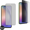 Idol 1991 Tempered Glass Samsung A34 5G A346 6.6'' 9H 0.25mm Premium Privacy Antispy Semi Curved Full Glue BLACK