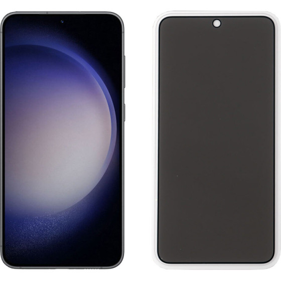 Idol 1991 Tempered Glass Samsung A34 5G A346 6.6'' 9H 0.25mm Privacy Antispy Semi Curved Full Glue BLACK