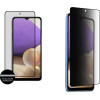 Idol 1991 Tempered Glass Samsung A35 5G 6.6'' 9H 0.25mm Premium Privacy Antispy Semi Curved Full Glue BLACK