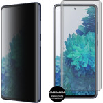 Idol 1991 Tempered Glass Samsung S20 G980 6.2'' 9H 0.25mm Privacy Antispy 3D Semi Curved Edge Glue BLACK