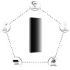 Idol 1991 Tempered Glass Samsung S20 G980 6.2'' 9H 0.25mm Privacy Antispy 3D Semi Curved Edge Glue BLACK