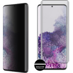 Idol 1991 Tempered Glass Samsung S20 Plus G985 6.7'' 9H 0.25mm Privacy Antispy 3D Semi Curved Edge Glue BLACK