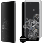 Idol 1991 Tempered Glass Samsung S20 Ultra G988 6.9'' 9H 0.25mm Privacy Antispy 3D Semi Curved Edge Glue BLACK