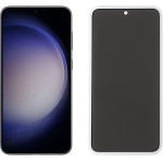 Idol 1991 Tempered Glass Samsung S23 5G S911 6.1'' 9H 0.25mm Privacy Antispy Semi Curved Full Glue BLACK