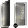 Idol 1991 Tempered Glass Samsung S24 Plus 5G 6.7'' 9H 0.25mm Privacy Antispy 3D Semi Curved Edge Glue Finger Unlock BLACK