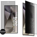 Idol 1991 Tempered Glass Samsung S24 Ultra 5G 6.8'' 9H 0.25mm Premium Privacy Antispy Semi Curved Full Glue BLACK