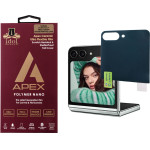 Idol 1991 Tempered Glass Samsung Z Flip 5 F731 6.7'' 9H 0.20mm Apex Privacy Antispy Hydrogel Film Outside Front Full COVER