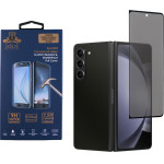 Idol 1991 Tempered Glass Samsung Z Fold 5 5G F946 7.6'' 9H 0.25mm Privacy Antispy Semi Curved Outside Full Glue BLACK