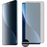 Idol 1991 Tempered Glass Xiaomi 12 Pro 6.73'' 9H 0.25mm Privacy Antispy 3D Semi Curved Edge Glue BLACK