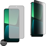 Idol 1991 Tempered Glass Xiaomi 13 5G 6.36'' 9H 0.25mm Premium Privacy Antispy Semi Curved Full Glue BLACK