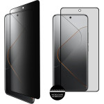 Idol 1991 Tempered Glass Xiaomi 14 Pro 6.73'' 9H 0.25mm Privacy Antispy Semi Curved Full Glue BLACK