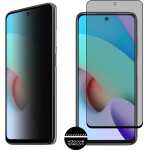 Idol 1991 Tempered Glass Xiaomi Redmi 10/Redmi 10 6.5'' 9H 0.25mm Privacy Antispy Semi Curved Full Glue BLACK
