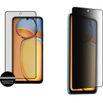 Idol 1991 Tempered Glass Xiaomi Redmi 13C 6.74'' 9H 0.25mm Premium Privacy Antispy Semi Curved Full Glue BLACK