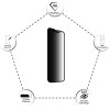 Idol 1991 Tempered Glass Xiaomi Redmi Note 12S 6.43'' 9H 0.25mm Privacy Antispy Semi Curved Full Glue BLACK