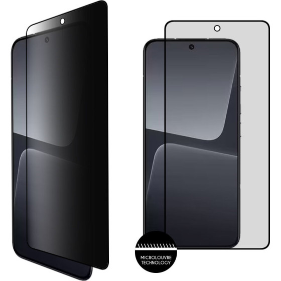 Idol 1991 Tempered Glass Xiaomi Redmi Note 13 5G 6.67'' 9H 0.25mm Privacy Antispy Semi Curved Full Glue BLACK